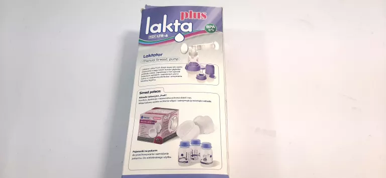 LAKTATOR RĘCZNY LAKTA PLUS LTR-6 / JAK NOWY !