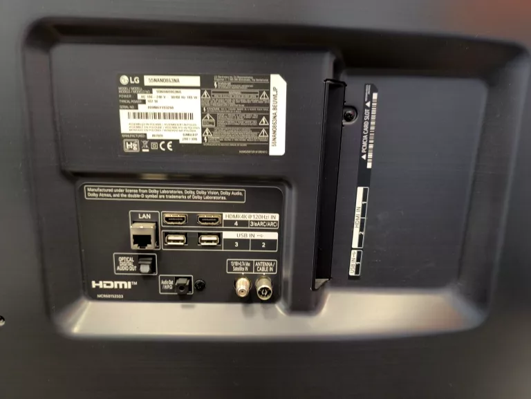 TELEWIZOR LG 55NANO863NA 55" 4K SMART TV PILOT