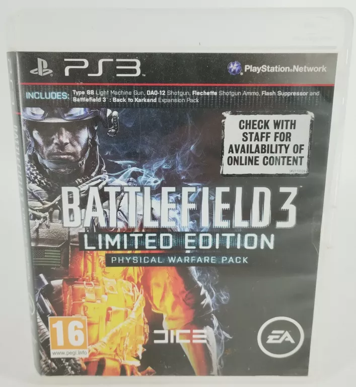 BATTLEFIELD 3 PS3