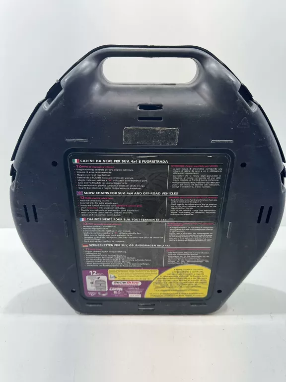 ŁAŃCUCHY ŚNIEGOWE S12 215/80 R15 235/55 R17