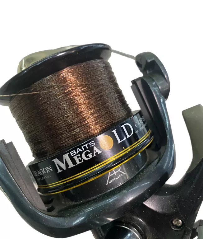 KOŁOWROTEK DRAGON MEGA BAITS LC CARP FR 1060I GREY