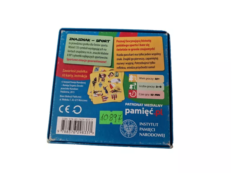 GRA KARCIANA ZNAJ ZNAK SPORT