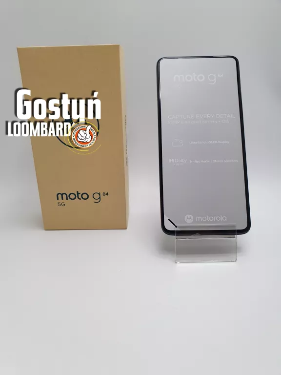 SMARTFON MOTOROLA MOTO G84 12 GB / 256 GB 5G GRANATOWY