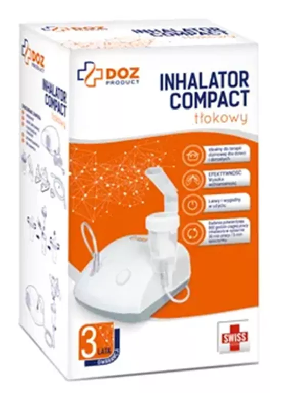 DOZ PRODUCT INHALATOR COMPACT, TŁOKOWY