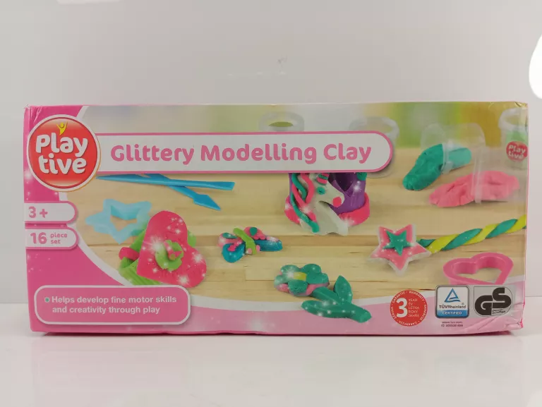PLAYTIVE ZESTAW CIASTOLINA BROKATOWA