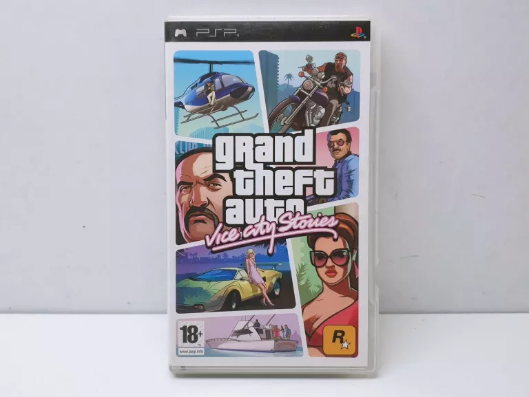 GRA GRAND THEFT AUTO GTA VICE CITY STORIES PSP