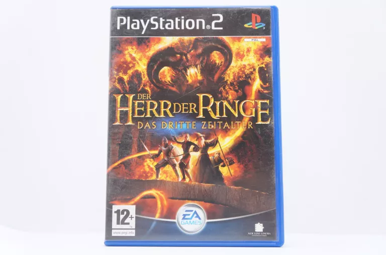 PS2 WŁADCA PIERŚCIENI TRZECI WIEK - NIEMIECKA