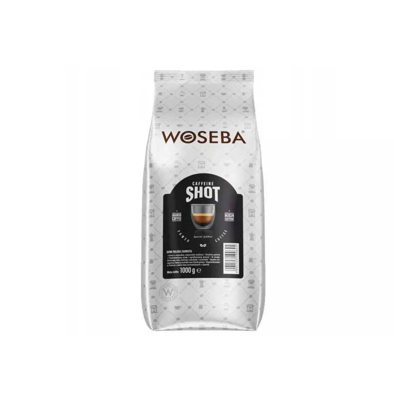 KAWA ZIARNISTA WOSEBA CAFFEINE SHOT KOFEINA 1KG