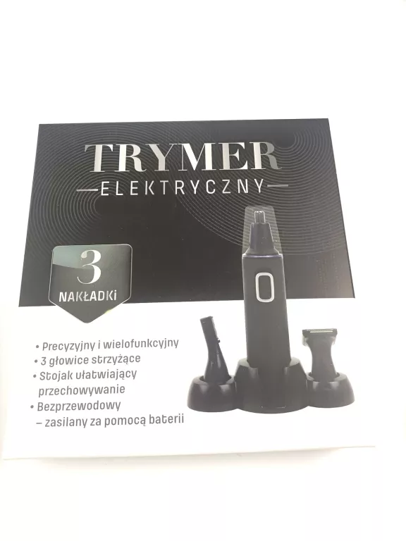 TRYMER ELEKTRYCZNY 3 NAKŁADKI