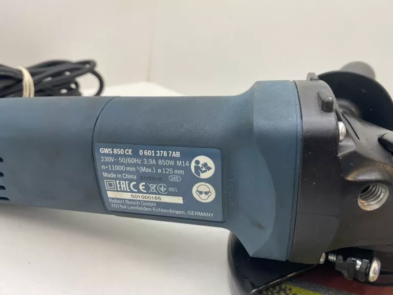 SZLIFIERKA BOSCH GWS 850 CE PROFESSIONAL