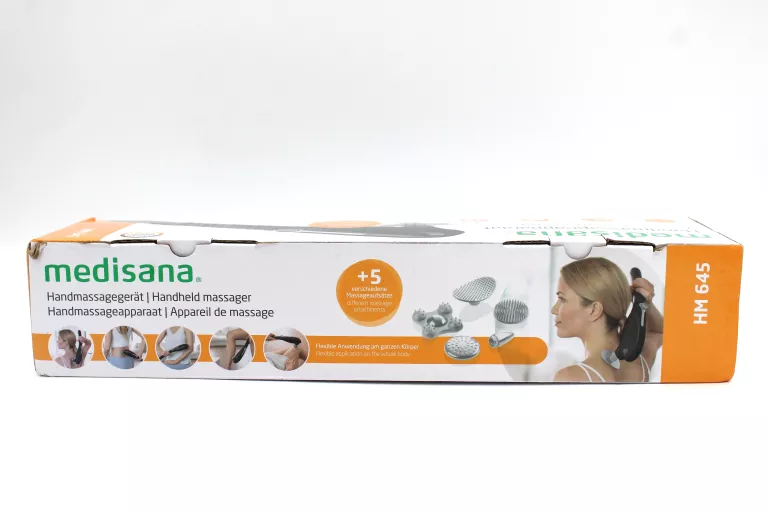 MEDISANA HM 645 MASAŻER RĘCZNY Z 5 NASADKAMI