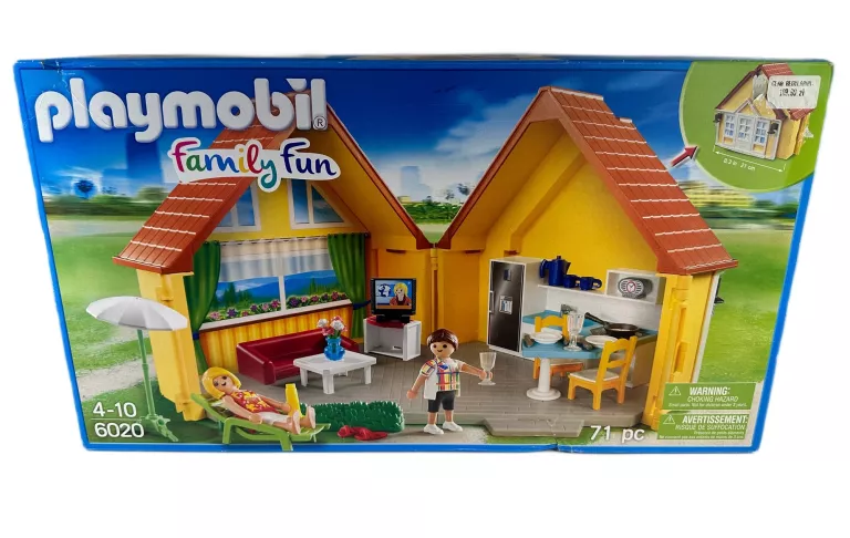 DOMEK LETNISKOWY PLAYMOBIL 6020 FAMILY FUN
