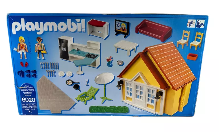 DOMEK LETNISKOWY PLAYMOBIL 6020 FAMILY FUN