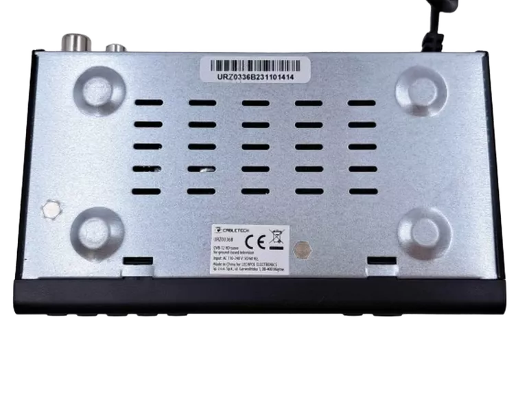 DEKODER CABLETECH URZ0336B DVB-T2 H.265 HEVC GW 05.2026!