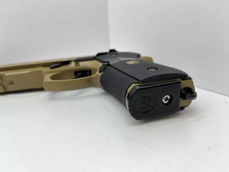 REPLIKA PISTOLET ASG M9 A1 FULL METAL GBB DESERT WE