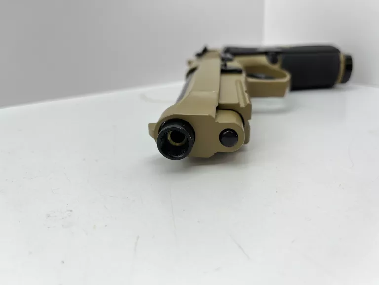 REPLIKA PISTOLET ASG M9 A1 FULL METAL GBB DESERT WE
