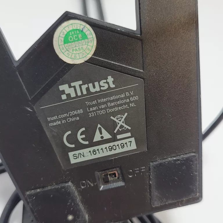 MIKROFON STOŁOWY TRUST GTX210 CZARNY