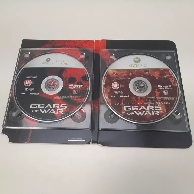 GEARS OF WAR STEELBOOK X360