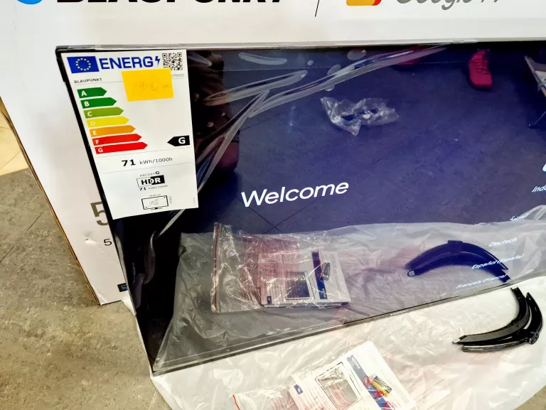 TELEWIZOR BLAUPUNKT 50" UHD 4K MODEL 50QBG7000S + DOW ZAK ! OKAZJA !