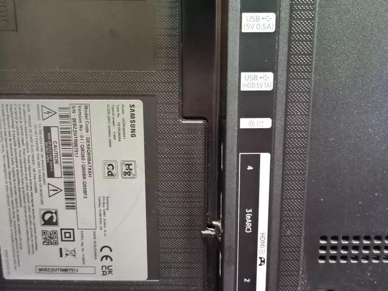 TELEWIZOR SAMSUNG QE55Q80BATXXH 55CALI