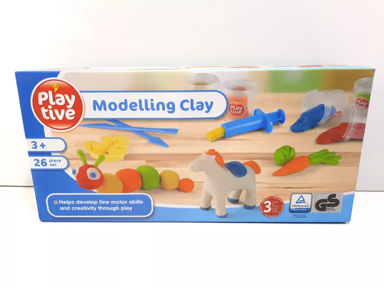 PLAY TIVE ZESTAW MODELINA KOŃ 26 SZT
