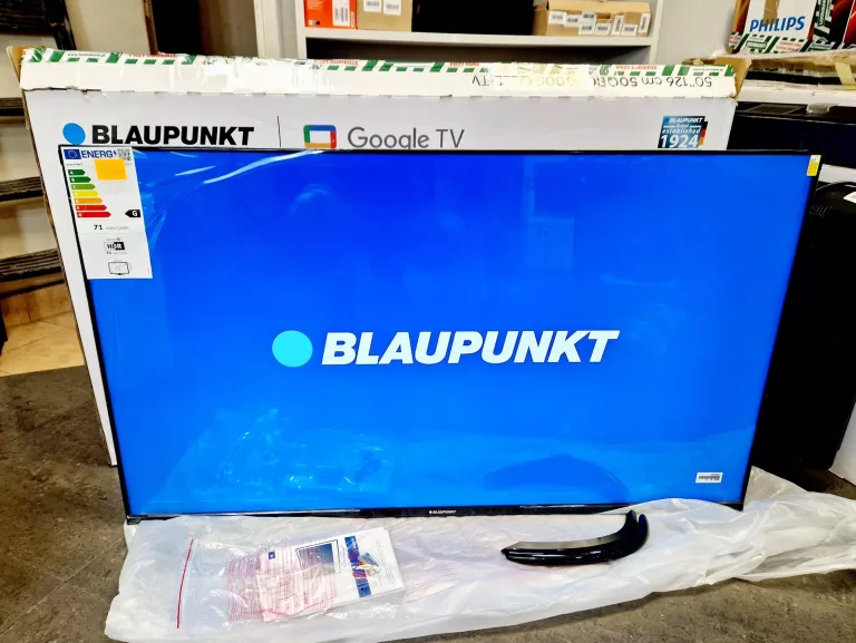 TELEWIZOR BLAUPUNKT 50" UHD 4K MODEL 50QBG7000S + DOW ZAK ! OKAZJA !