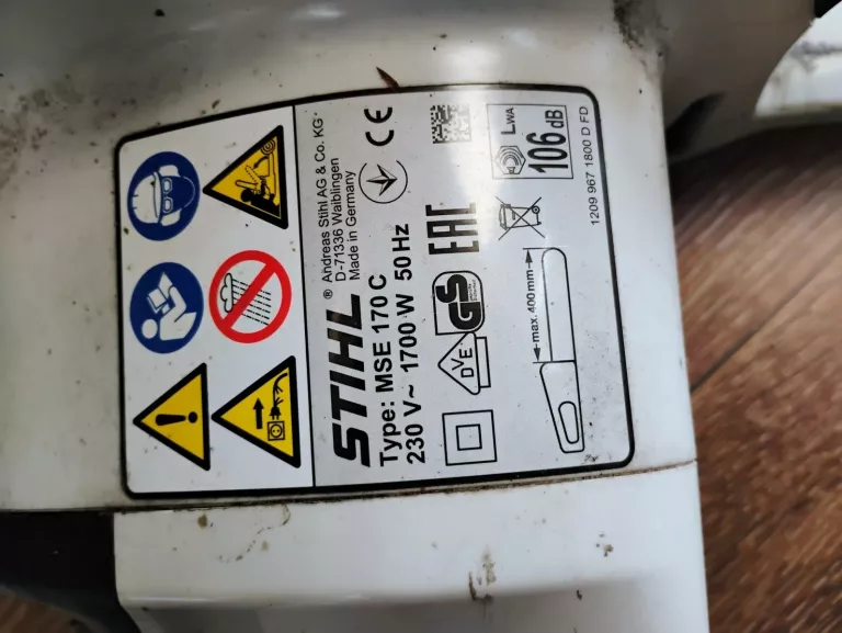 PIŁA ŁAŃCUCHOWA STIHL MSE170C-Q