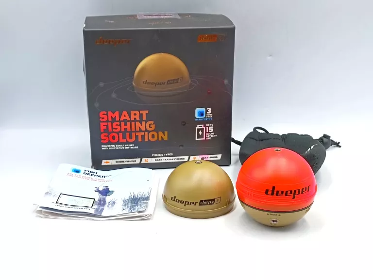 ECHOSONDA DEEPER CHIRP+ 2.0 SONAR Z WIFI GPS OSŁONA
