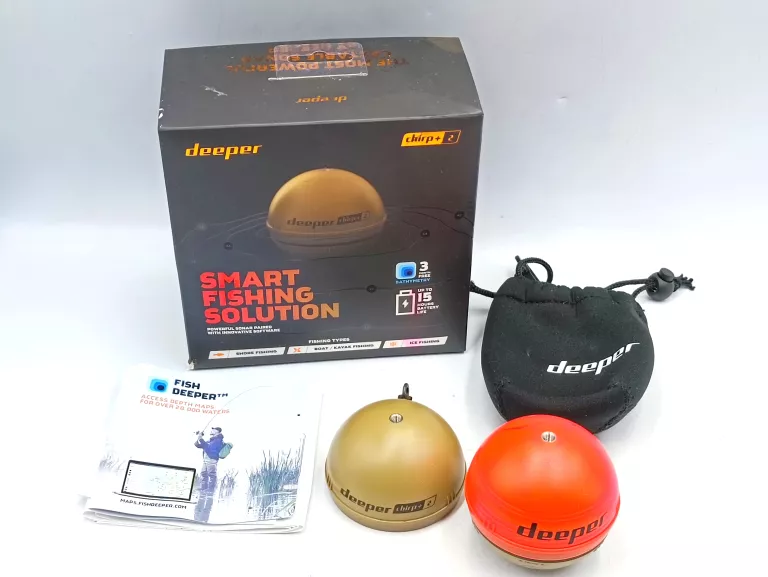 ECHOSONDA DEEPER CHIRP+ 2.0 SONAR Z WIFI GPS OSŁONA