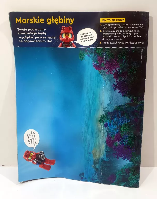 LEGO EXPLORER 1/2023 MAGAZYN + ŁÓDŹ PODWODNA + OWAD LEGO