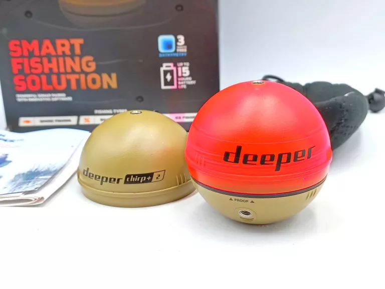 ECHOSONDA DEEPER CHIRP+ 2.0 SONAR Z WIFI GPS OSŁONA