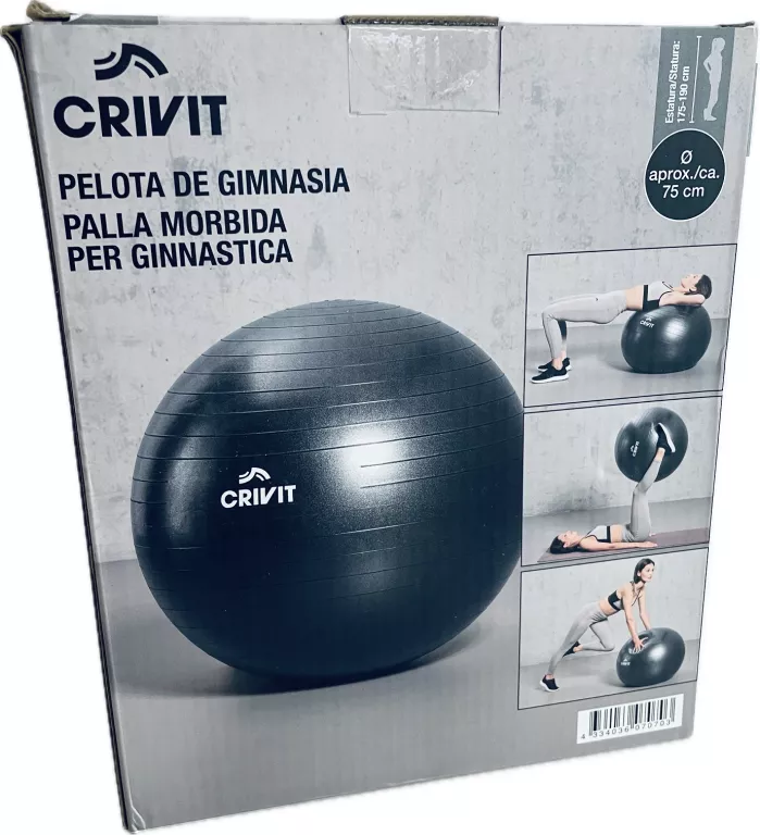 CRIVIT PIŁKA GIMNASTYCZNA 75CM