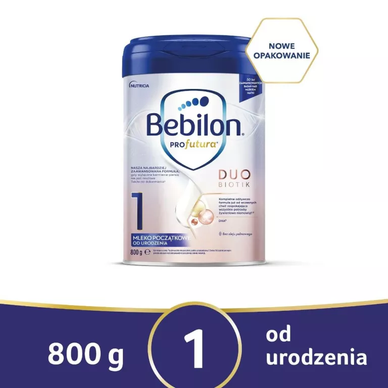 BEBILON PROFUTURA DUO BIOTIK 1 MLEKO NASTĘPNE 800G