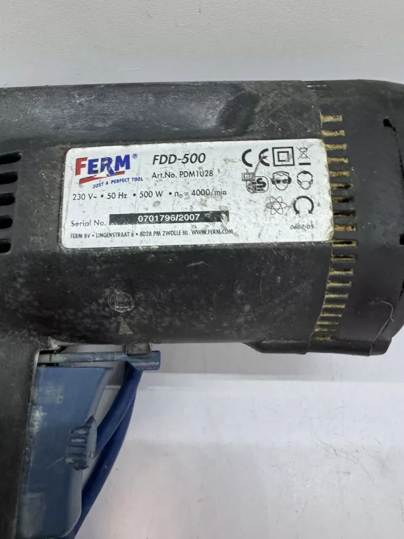WKRĘTARKA DO REGIPSÓW FERM FDD-500