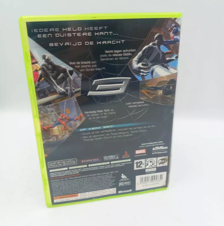 SPIDERMAN 3 XBOX 360
