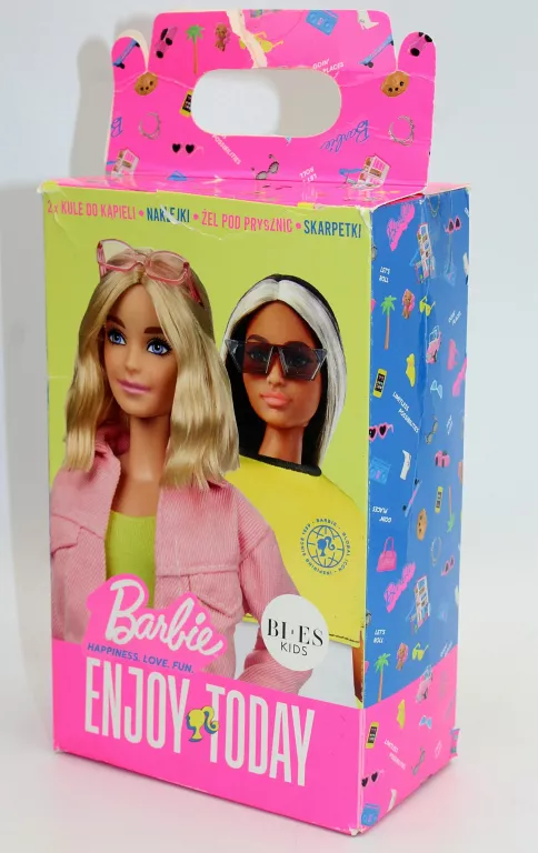 BARBIE ZESTAW KOSMETYKÓW BI-ES KIDS + SKARPETKI ZESTAW UPOMINKOWY PREZENT