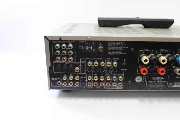 ONKYO TX-SR502E AMPLITUNER 5.1 DTS DOLBY DIGITAL + PILOT