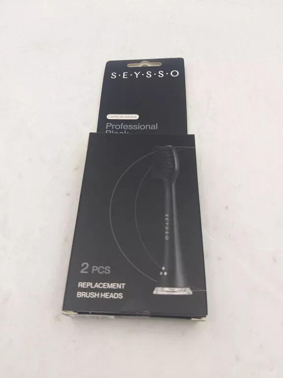 KOŃCÓWKI DO SZCZOTECZKI SONICZNEJ SEYSSO CARBON PROFESSIONAL 2 SZTUKI