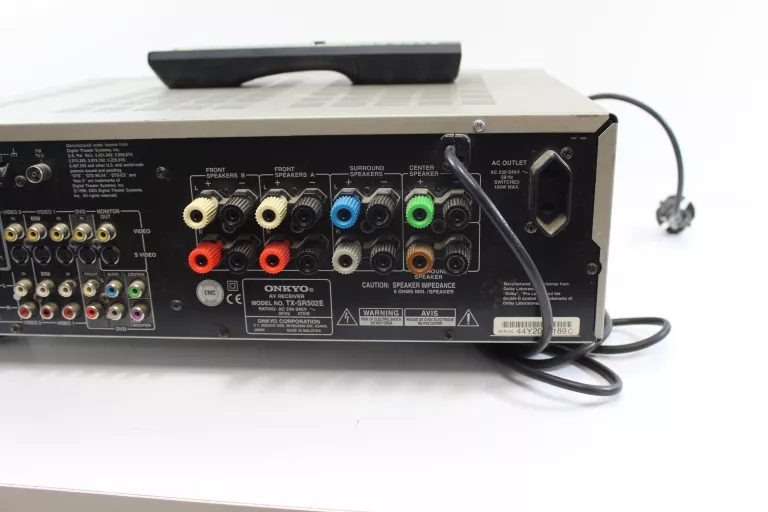 ONKYO TX-SR502E AMPLITUNER 5.1 DTS DOLBY DIGITAL + PILOT