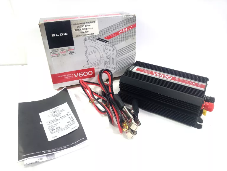 PRZETWORNICA NAPIĘCIA BLOW 24V/230V 300W