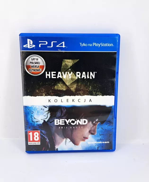 GRA PS4 HEAVY RAIN + BEYOND DWIE DUSZE KOLEKCJA PL