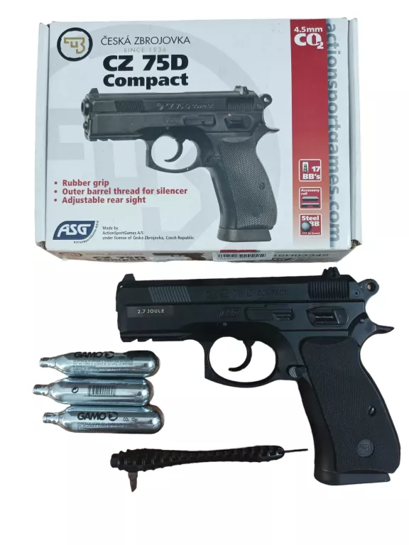 WIATRÓWKA PISTOLET CZ 75D COMPACT