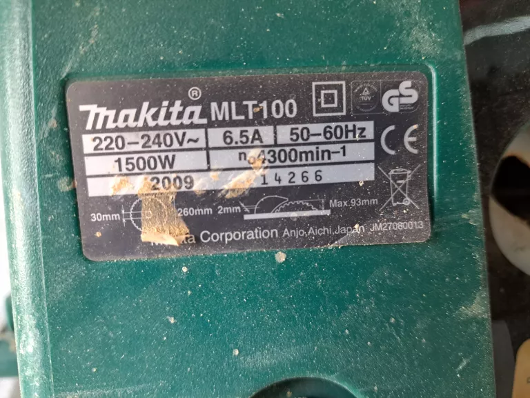 PIŁA STOŁOWA PILARKA MAKITA MLT100 + STÓŁ