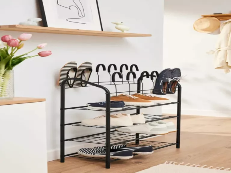 LIVARNO HOME REGAŁ NA BUTY Z 4 PÓŁKAMI