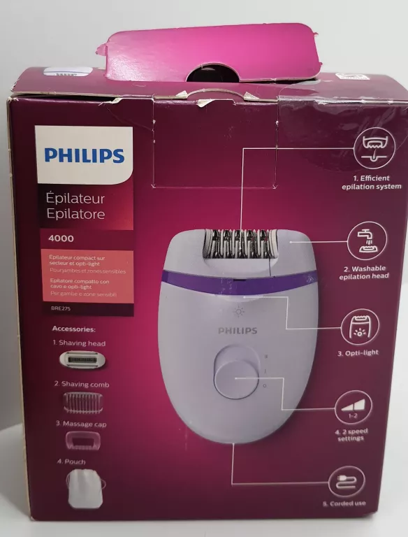DEPILATOR PHILIPS BRE275/00