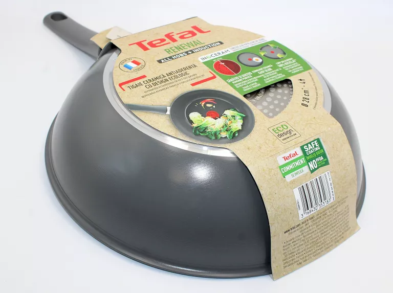 PATELNIA WOK TEFAL RENEWAL 28 CM CERAMICZNA INDUKCJA