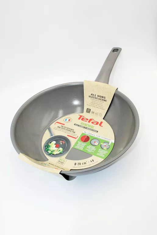 PATELNIA WOK TEFAL RENEWAL 28 CM CERAMICZNA INDUKCJA