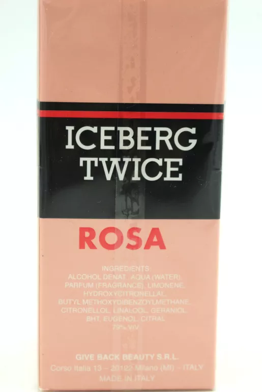 WODA TOALETOWA ICEBERG TWICE ROSA 75ML