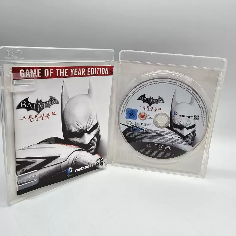 GRA PS3 BATMAN ARKHAM CITY HARLEY QUINN'S REVENGE / GOTY / PL / UNIKAT