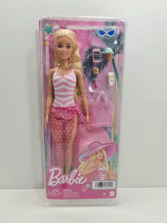 LALKA BARBIE NA PLAŻY